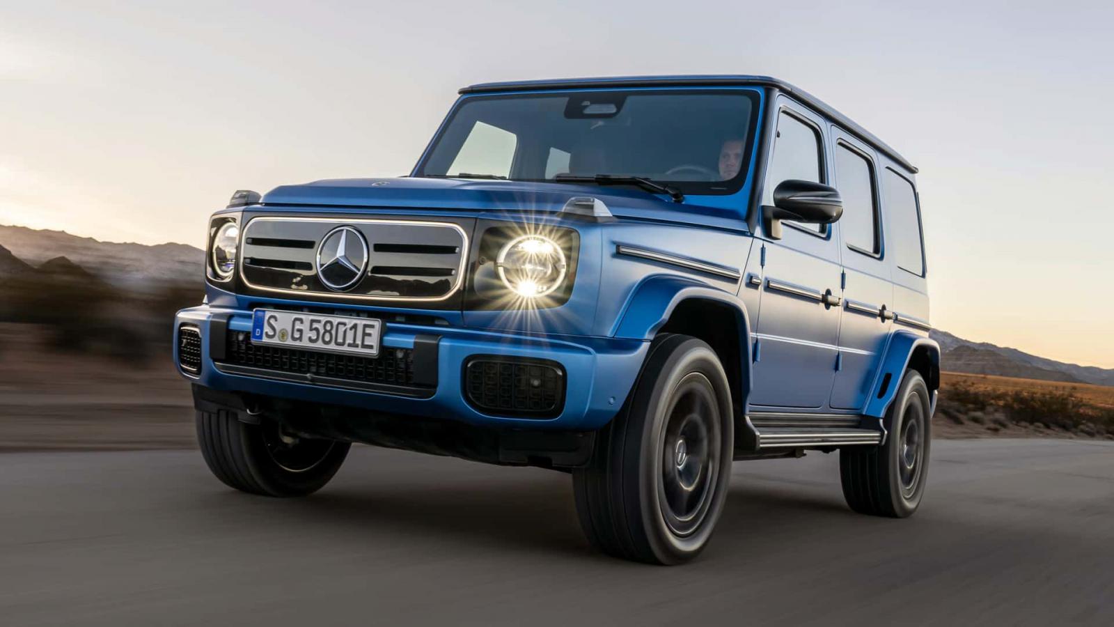 Πρεμιέρα για την ηλεκτρική Mercedes G 580 με ροπή 1.164 Nm!